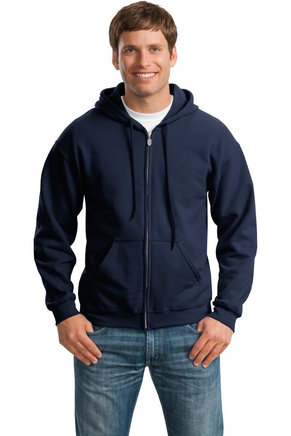 Gildan® - Heavy Blend™ Full-Zip Hooded Sweatshirt. 18600 - Image 7