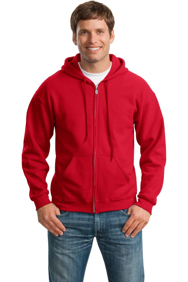 Gildan® - Heavy Blend™ Full-Zip Hooded Sweatshirt. 18600 - Image 8