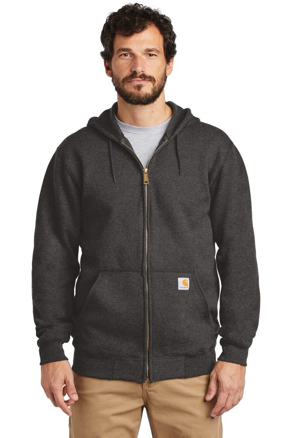 Carhartt ® Midweight Hooded Zip-Front Sweatshirt. CTK122 - Image 3