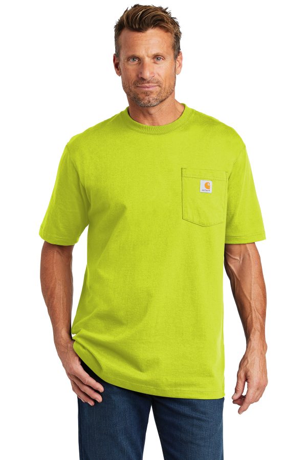 Carhartt ® Workwear Pocket Short Sleeve T-Shirt. CTK87 - Image 5