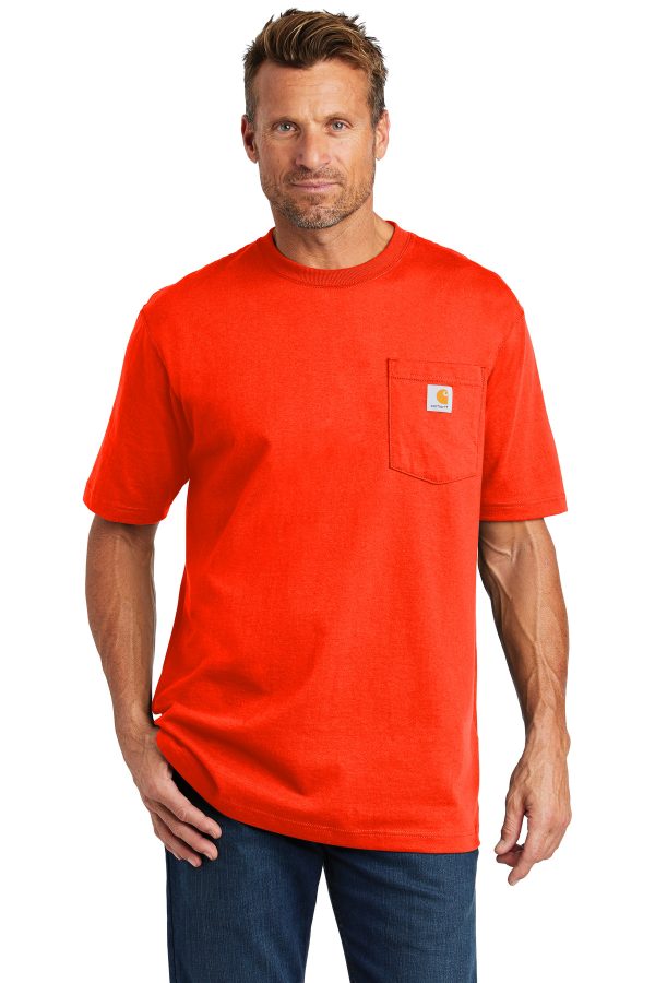 Carhartt ® Workwear Pocket Short Sleeve T-Shirt. CTK87 - Image 3