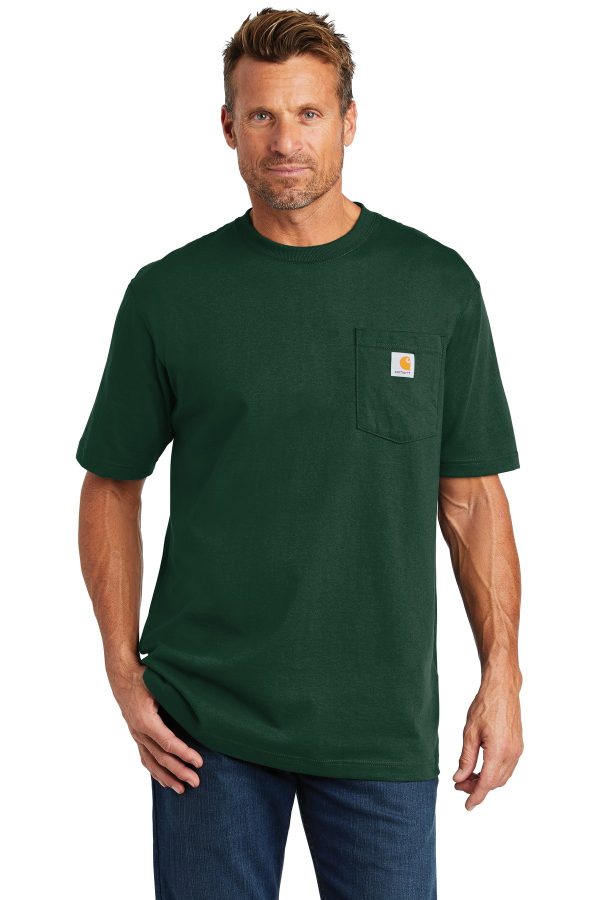 Carhartt ® Workwear Pocket Short Sleeve T-Shirt. CTK87 - Image 9