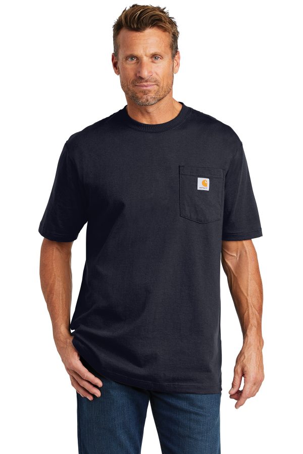 Carhartt ® Workwear Pocket Short Sleeve T-Shirt. CTK87 - Image 8