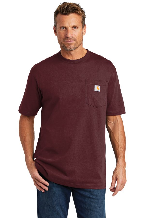 Carhartt ® Workwear Pocket Short Sleeve T-Shirt. CTK87 - Image 7