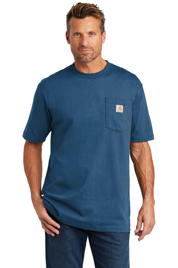 Carhartt ® Workwear Pocket Short Sleeve T-Shirt. CTK87 - Image 6