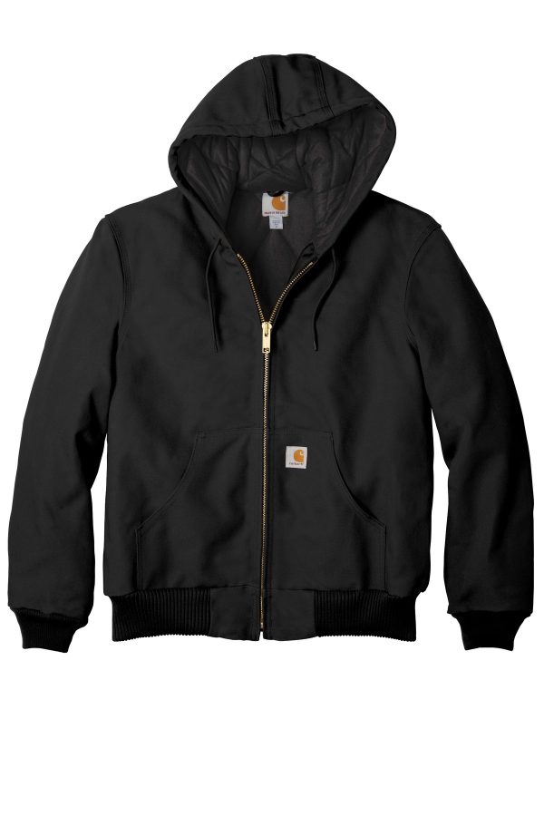 Carhartt ® Quilted-Flannel-Lined Duck Active Jac. CTSJ140 - Image 14