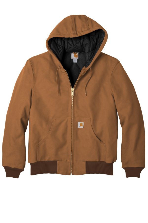 Carhartt ® Quilted-Flannel-Lined Duck Active Jac. CTSJ140 - Image 10