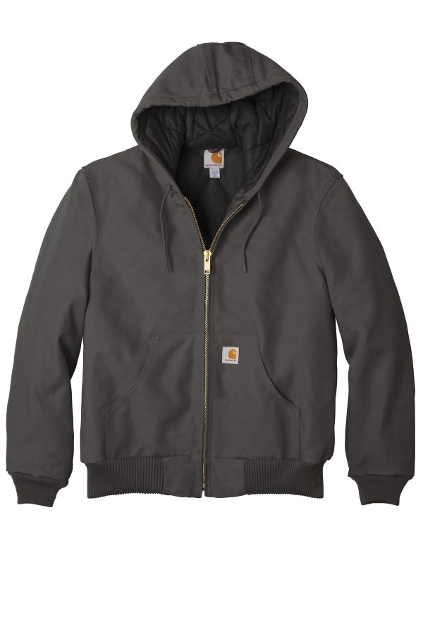 Carhartt ® Quilted-Flannel-Lined Duck Active Jac. CTSJ140 - Image 3