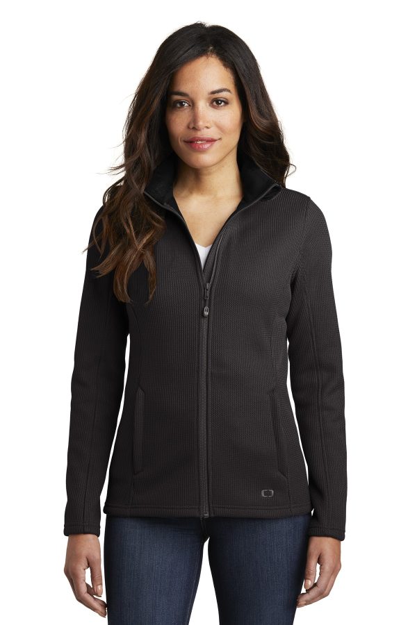 OGIO ® Ladies Grit Fleece Jacket. LOG727 - Image 4