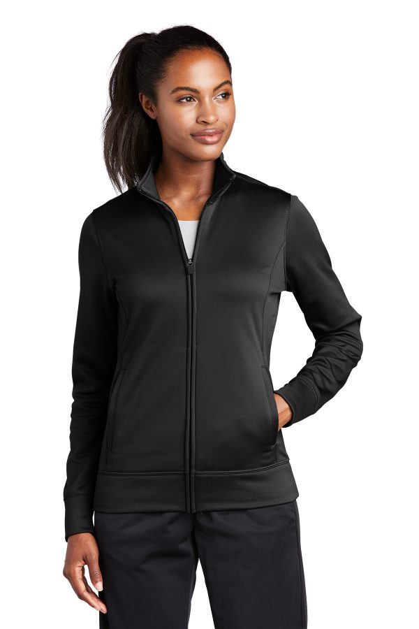 Sport-Tek® Ladies Sport-Wick® Fleece Full-Zip Jacket.  LST241 - Image 7