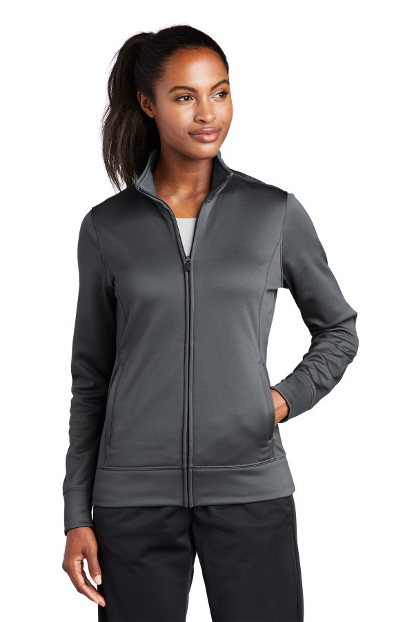 Sport-Tek® Ladies Sport-Wick® Fleece Full-Zip Jacket.  LST241 - Image 6