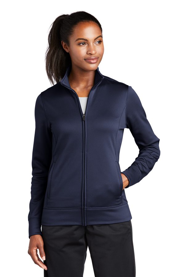 Sport-Tek® Ladies Sport-Wick® Fleece Full-Zip Jacket.  LST241 - Image 5