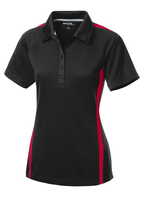 Sport-Tek® Ladies PosiCharge® Micro-Mesh Colorblock Polo. LST685 - Image 38