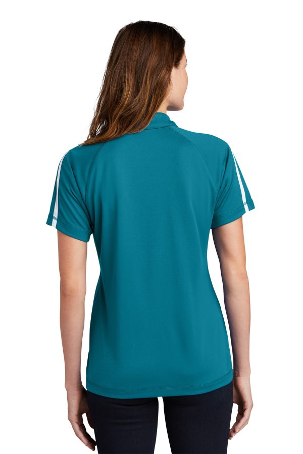 Sport-Tek® Ladies PosiCharge® Micro-Mesh Colorblock Polo. LST685 - Image 31