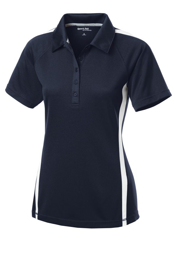 Sport-Tek® Ladies PosiCharge® Micro-Mesh Colorblock Polo. LST685 - Image 10