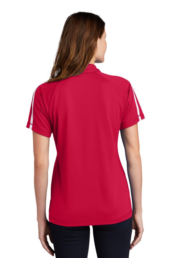 Sport-Tek® Ladies PosiCharge® Micro-Mesh Colorblock Polo. LST685 - Image 7