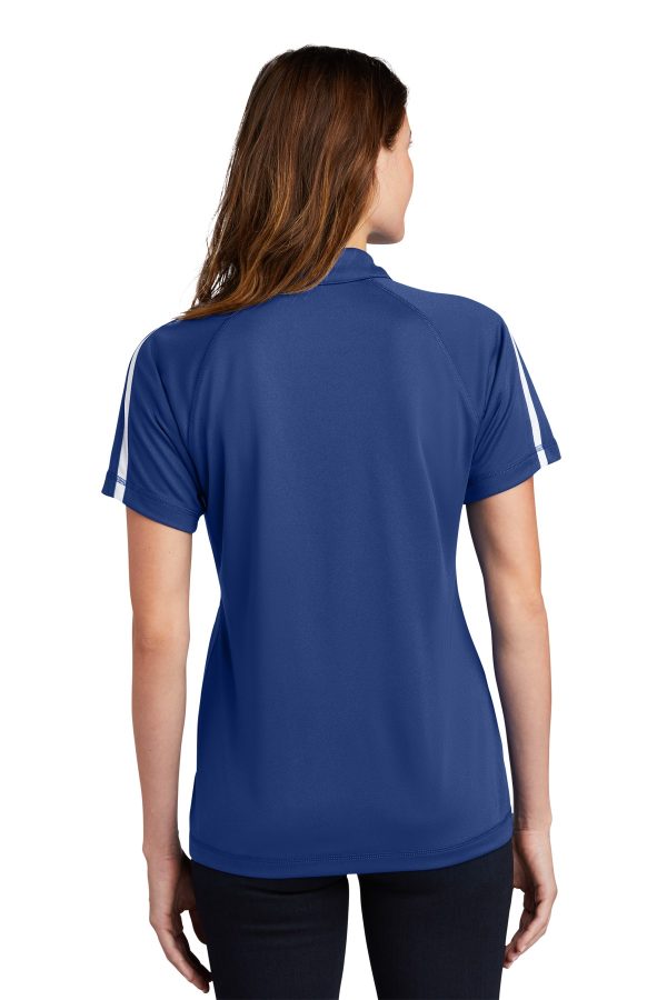 Sport-Tek® Ladies PosiCharge® Micro-Mesh Colorblock Polo. LST685 - Image 4