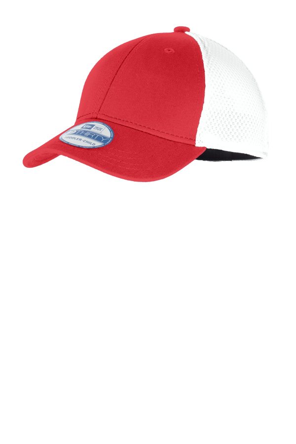 New Era® Youth Stretch Mesh Cap. NE302 - Image 2