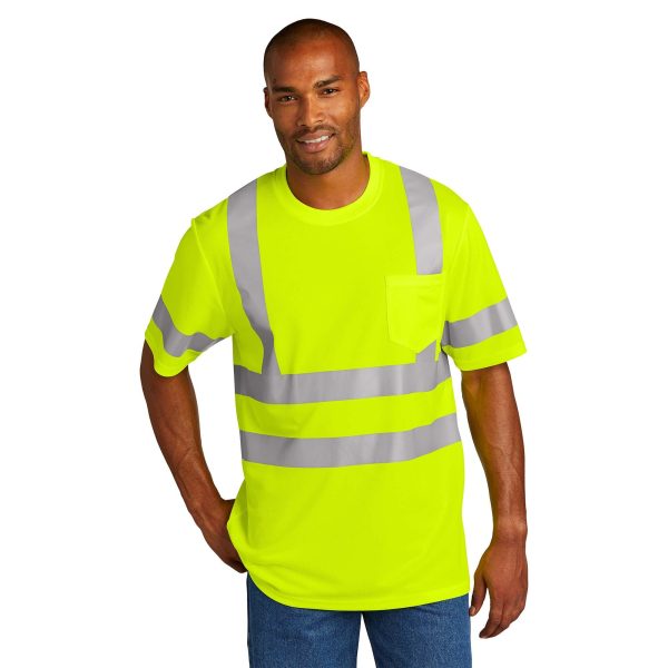 Cornerstone ANSI 107 Class 3 Mesh Short-Sleeve T-shirt - Image 2