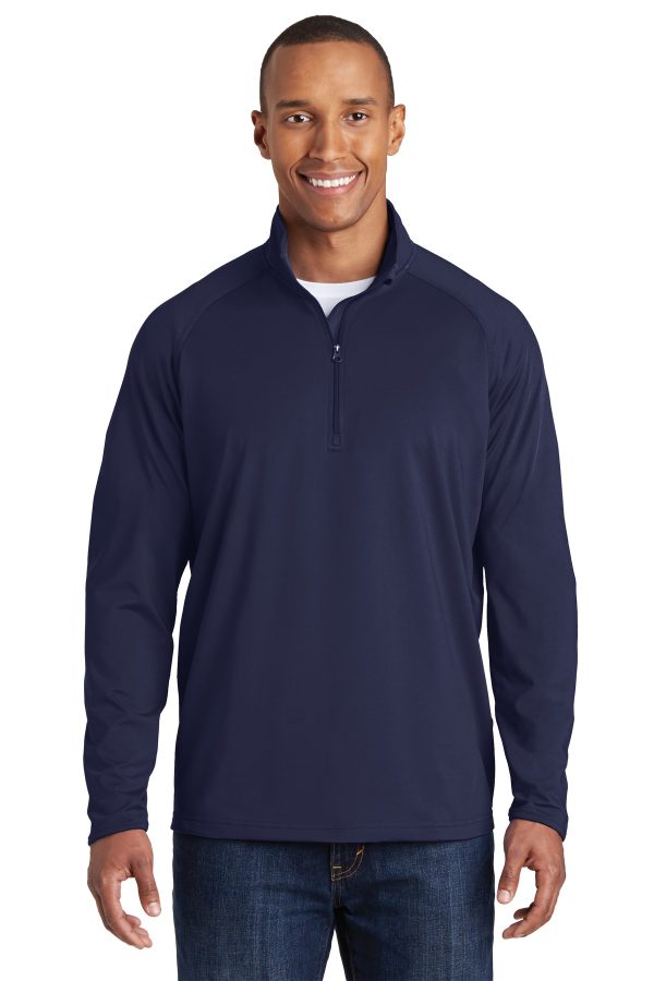 Sport-Tek® Tall Sport-Wick® Stretch 1/2-Zip Pullover. TST850 - Image 4