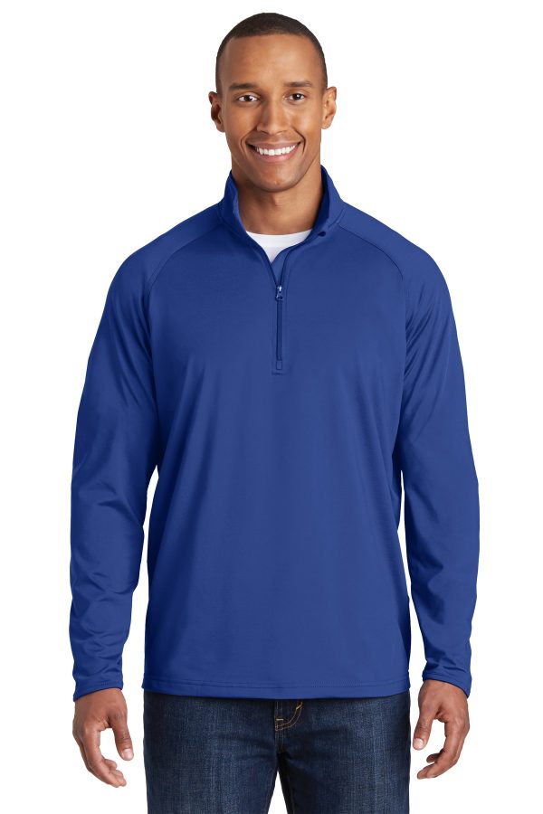 Sport-Tek® Tall Sport-Wick® Stretch 1/2-Zip Pullover. TST850